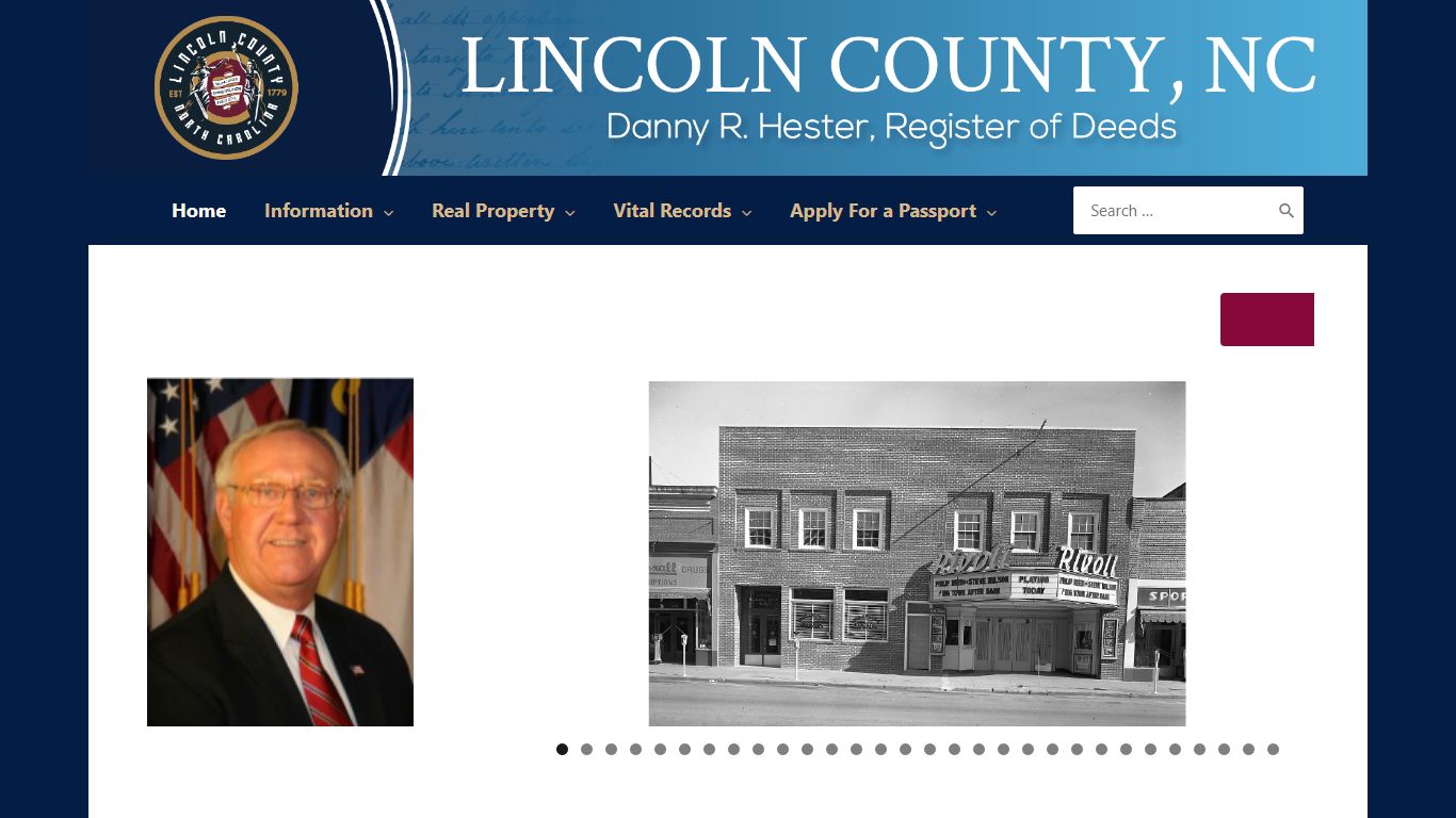 Lincoln County, NC Register of Deeds – Welcome to the Office of the ...